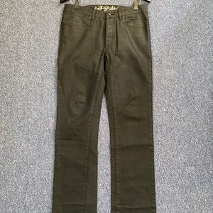 Kr3w light waxed Blaxk Denim pants